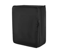 Estuche de almacenamiento de batería, bolsa de cable de puente, 17.72 x 13.78 x 9.84 pulgadas, organizador de herramientas impermeable, soporte de cable de carga flexible, bolsas de baterías de coche