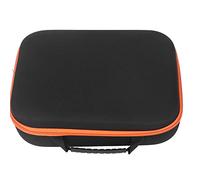 Estuche de Almacenamiento Rígido, Estuche de Herramientas de Almacenamiento Rígido con Cremallera Portátil, Estuche de Transporte Rígido con Bolsillo Interior de Malla (Cuadrado)
