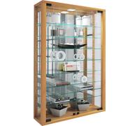 Estuche de cristal colgante | Vidrio de vitrina con vidrio de seguridad ESG | Dimensiones aprox... H. 91 x W. 59 x D. 18 cm| Vidrio de vitrina colgante | Moderno y ahorro de espacio | Vidrio de vitrin