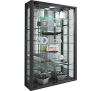 Estuche de cristal colgante | Vidrio de vitrina con vidrio de seguridad ESG | Dimensiones aprox... H. 91 x W. 59 x D. 18 cm| Vidrio de vitrina colgante | Moderno y ahorro de espacio | Vidrio de vitrin