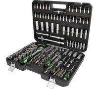 Estuche de dados COMPETITION, 1/4", 3/8" y 1/2", 191 piezas - 512.0191 COMPETITION