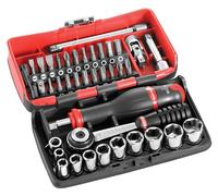 Estuche de dados y vasos de 1/4" FACOM R2NANOPB, 38 piezas