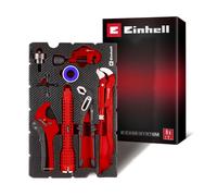 Estuche de Einhell para herramientas, juego de fontanería, 370527, de 8 piezas