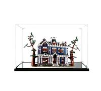 Estuche de exhibición de acrílico, compatible con Lego 11370 Stranger Things: The Creel House Sets, a prueba de polvo, caja de almacenamiento, compatible con 11370 (solo estuche de exhibición, kit no
