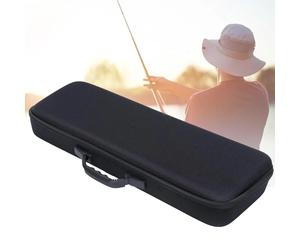Estuche de herramientas a prueba de golpes para exteriores, bolsa de almacenamiento dura para caña de pescar, caja con cremallera para peces, Kit de herramientas de taladro, accesorios de orangizador,