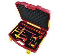 JBM Maletín de herramientas aisladas 20 piezas 3/8" modelo 53154 – Juego completo para hogar y motor