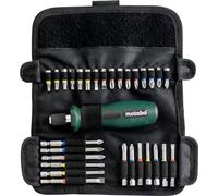 Estuche de puntas con destornillador METABO 626726000 - 30 piezas - Estuche flexible