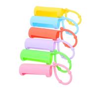 Estuche de Silicona 6 Piezas para Botellas de Aceite Esencial, de 10ml | Funda Protectora Antideslizante Banda Flexible, Ajuste Fácil, para Frasco Rollon y Viaje