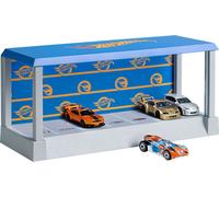 Estuche expositor iluminado Paladone para Hot Wheels, modelo "Garage Display Case Light Plakat", color azul, talla única