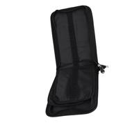 Estuche Flexible para Lápices de Bocetos para Niños y Aficionados Al Arte, Hecho de Material de Lona Resistente con Cierre de Cremallera Seguro (Bolsa Plegable de 120 Piezas (Negra))