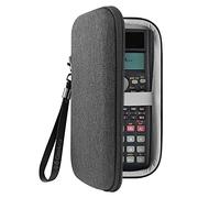 Estuche Geekria Shield para Sharp EL-5160T, Texas Instruments TI-84 Plus CE Color, calculadoras TI-83 Plus, Bolsa de Viaje Protectora rígida de reemplazo con Espacio para Accesorios