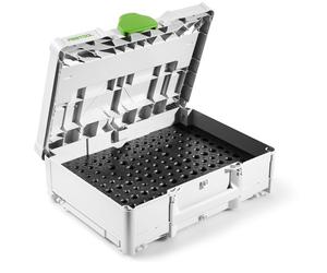 Estuche organizador SYS3-OF D8/D12 de Festool 396 x 296 x 137 mm ( 576835 ) para guardar fresas