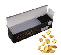 Estuche organizador transparente para monedas, fundas para monedas, para el hogar, mesa interior, dormitorio, sala de estar, estudio, mujeres, hombres, adolescentes y adultos