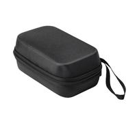 Estuche para accesorios electrónicos, organizador impermeable de EVA, bolsa de cable de viaje, almacenamiento de cables de carcasa dura con cremallera y asa para cargadores, cables, bancos de energía