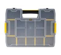 Stanley Organizador SORTMASTER JUNIOR 1-97-483, apilable, negro y amarillo, 29,2 x 37,5 x 6,7 cm