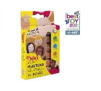 ESTUCHE PLASTILINA 6 BARRAS DE 15GR COLORES SURTIDOS GAMA MULTICULTURAL JOVI 90/6M