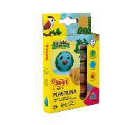 ESTUCHE PLASTILINA 6 BARRAS DE 15GR COLORES SURTIDOS GAMA NATURE JOVI 90/6N