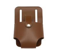 Estuche portátil para cinta métrica, para cinturón de herramientas para construcción y carpintería, soporte multifuncional de piel sintética para trabajo al aire libre, 11 x 20 cm, protector de