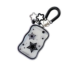 Estuche protector de tarjetas de silicona con múltiples bolsillos para pases de comedor escolares y organizadores de tarjetas clave Bolsas protectoras para estudiantes Estuche expositor