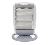 Estufa calefactor portátil de bajo consumo, Estufa eléctrica con 3 niveles de potencia 400/800/1200W, 3 tubos de cuarzo, Calentador para el baño, casa, oficina