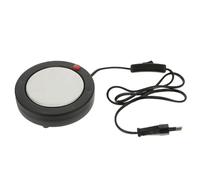 Estufa de Cera Mini Eléctrica Negra para Manualidades DIY