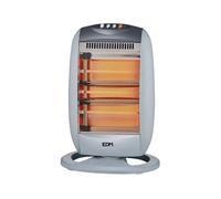 Estufa de cuarzo edm 07136 07136 negro 1200 w
