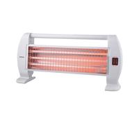 Estufa de cuarzo infiniton hqp-120 1200w 3 niveles de potencia blanco