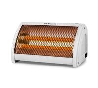 Estufa de cuarzo orbegozo bp 3200 1000w 2 niveles especial baño blanco