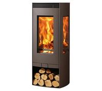 Estufa de leña Alba (9,5 kW, Volumen de calefacción: 290 m³, Negro)