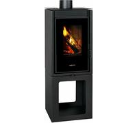 - Estufa de leña con gran ventana frontal - Prity PMV-TV - 11 kW