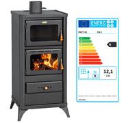 Estufa De Lena Con Horno - Prity FM E - 12.1 kw