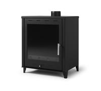 Estufa de leña isla graciosa 2 13kw prensa stove