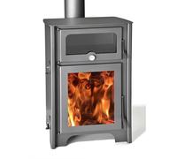 ESTUFA DE LEÑA MODELO FIRENZE 10,6 KW 300 M3 JUAN PANADERO