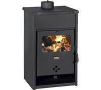 Estufa de leña Prity KCP, 9.3 kW, hierro fundido, parte superior, compatible con BimschV2, modelo Eco Planet nergética