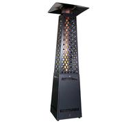 Estufa de pellet exterior freya 14kw negro htw
