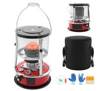 Estufa de petróleo 8000 BTU, 5,2 L, para interior | Calentador de petróleo móvil, altura regulable, Kerosene Stove Burner 18 horas de tiempo de calentamiento