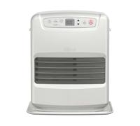 Estufa de petróleo electrónica Qlima SRE 3231C2 3,1 kW para volumen 120 m³/48 m², sistema antiolor, regulación de temperatura, gris plata - Nuevo