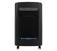 Estufa Eléctrica 4200W Cecotec ReadyWarm 2650 Curved Fl | Llama azul, Colocación Plegable, ames Connected, 5814, Negro Blue Medium