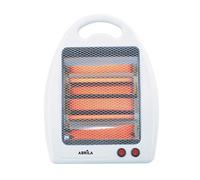 Estufa eléctrica de cuarzo Ígneo 800w blanca portátil con 2 potenci