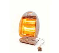 Estufa Halógena Portátil 400W/800W | Calefactor Eléctrico de Bajo Consumo con 2 Niveles de Calor, Protección Antivuelco y Asa Integrada | Ideal para Hogar, Oficina o Dormitorio