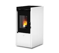 Estufa pellet estanca cointra cesena 7 kw blanco