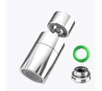 Esufeir 360 Giratorio Aireador Grifo Cocina FM22/M24 con Adaptador