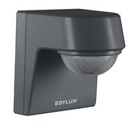 ESYLUX EM10025365 IK07 - Detector de Movimiento de Pared (200°, IP55), Color Gris