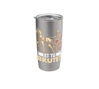 Et Tu Brute Imperio Romano Vaso térmico de acero inoxidable de doble pared