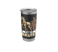 Et Tu Brute Imperio Romano Vaso térmico de acero inoxidable de doble pared