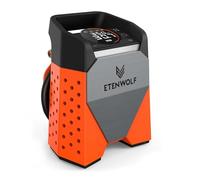 ETENWOLF Zephyr S3 7800mAh Compresor de Aire Portátil 11.03 Bar | Inflador para Ruedas de Coche Motos Bicicletas Balones - Llenado Rápido de 1 Min - Luces LED Digitales - Banco de Energía USB
