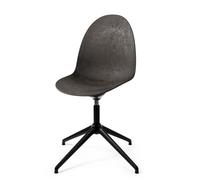 Eternity Silla de Comedor Giratoria Café/ Base Negro