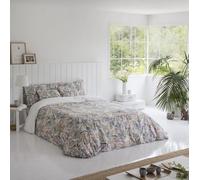 ETHERE MAISON - Funda nórdica Belville Leafs, algodón 200 hilos. Cierre con botones. Multicolor cama 135 cm - 220x220 cm
