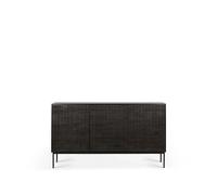 Ethnicraft Aparador Grooves Black 3 puertas