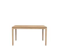 Ethnicraft Mesa de comedor Bok extensible Aceite de cera roble 90x140/220 cm